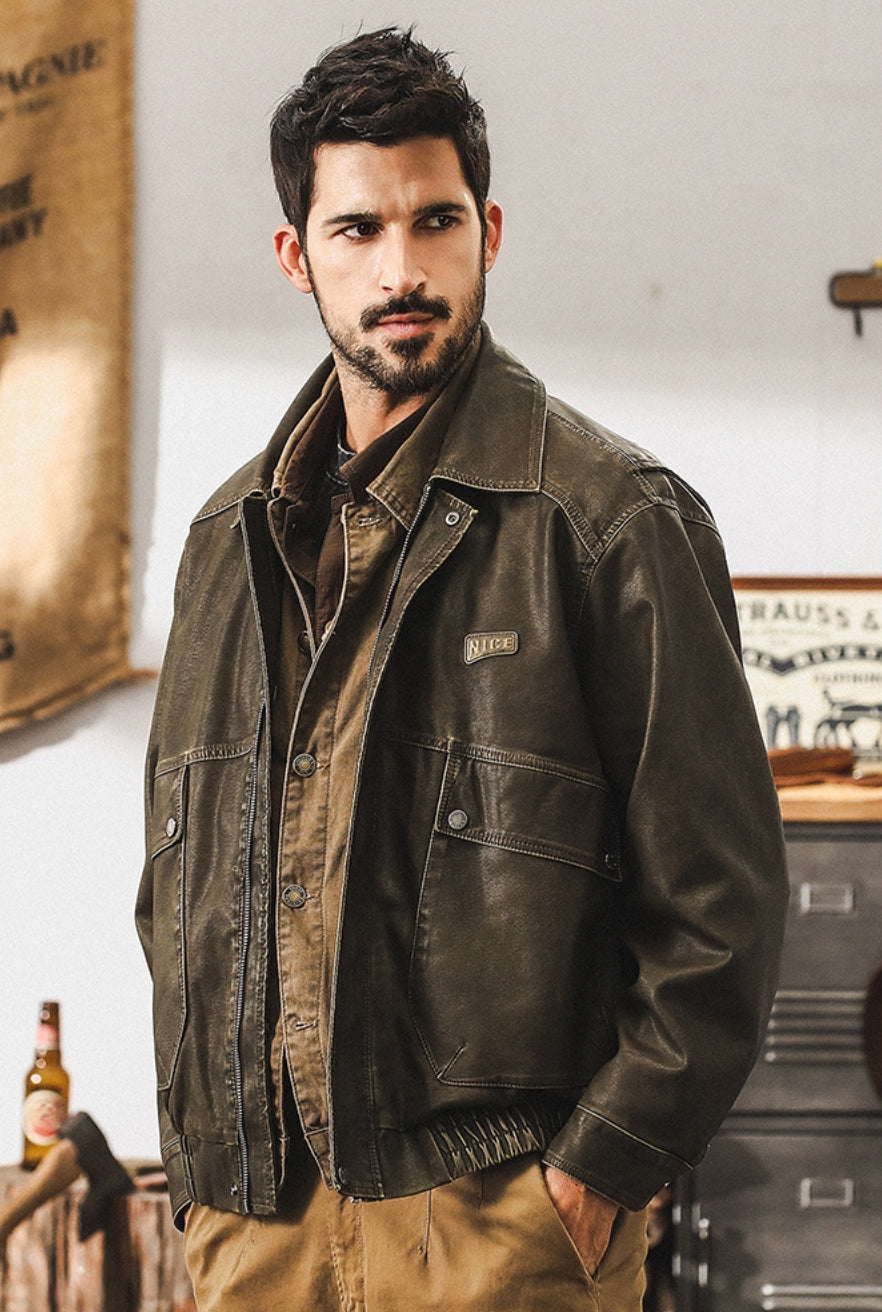 Winter Wanderer Jacket - Z2024102117_GREEN – T.H.E.N.D : Rugged Luxury