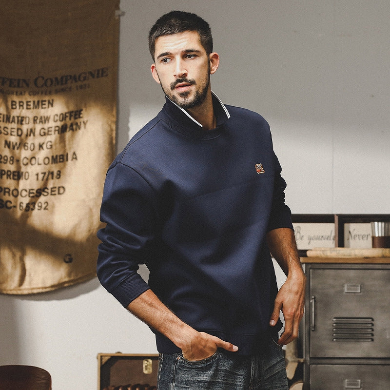 Classic Collared Sweatshirt