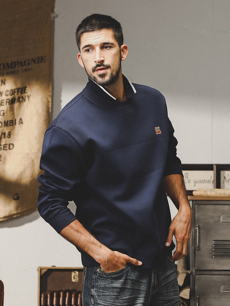 Classic Collared Sweatshirt