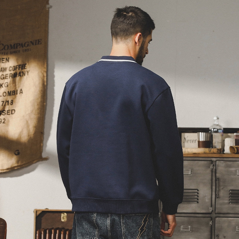 Classic Collared Sweatshirt