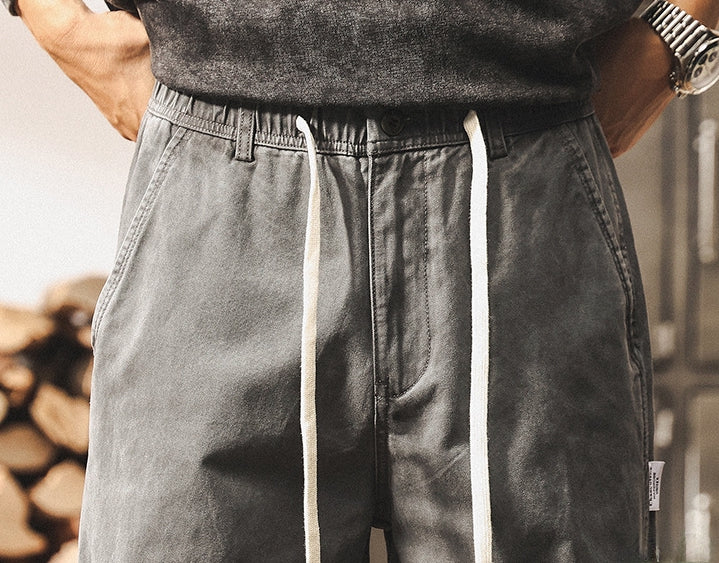 Panel Detail Cuffed Joggers
