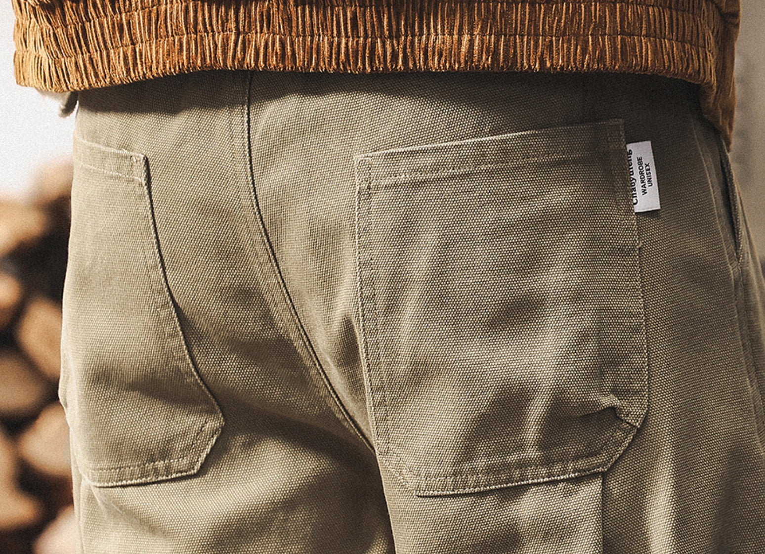 Relaxed Fit Denim Trousers