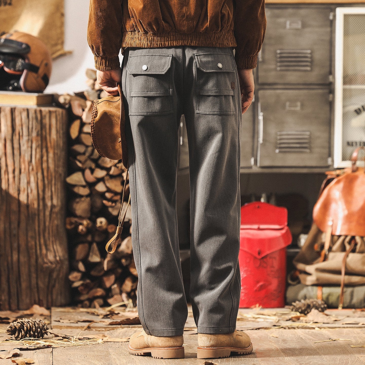 Wrinkle Resistant Casual Pants