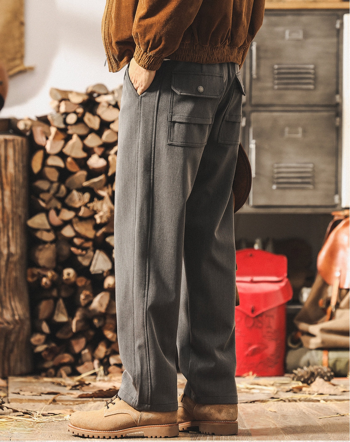 Wrinkle Resistant Casual Pants