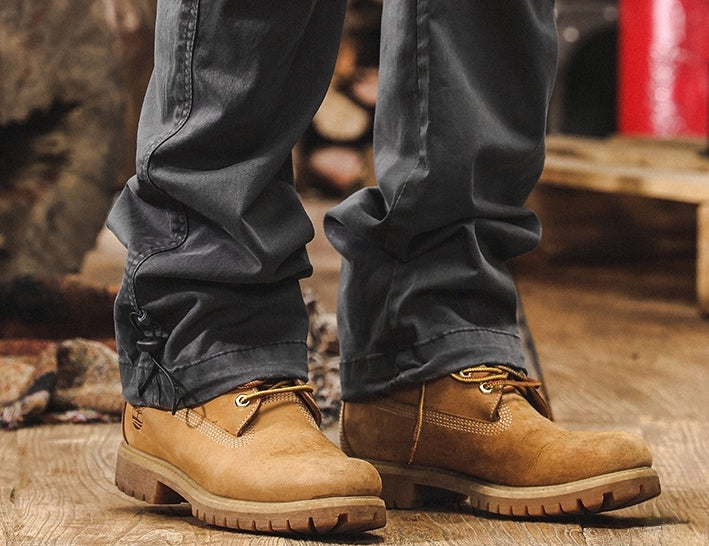 Detachable Cargo Combed Cotton Pants