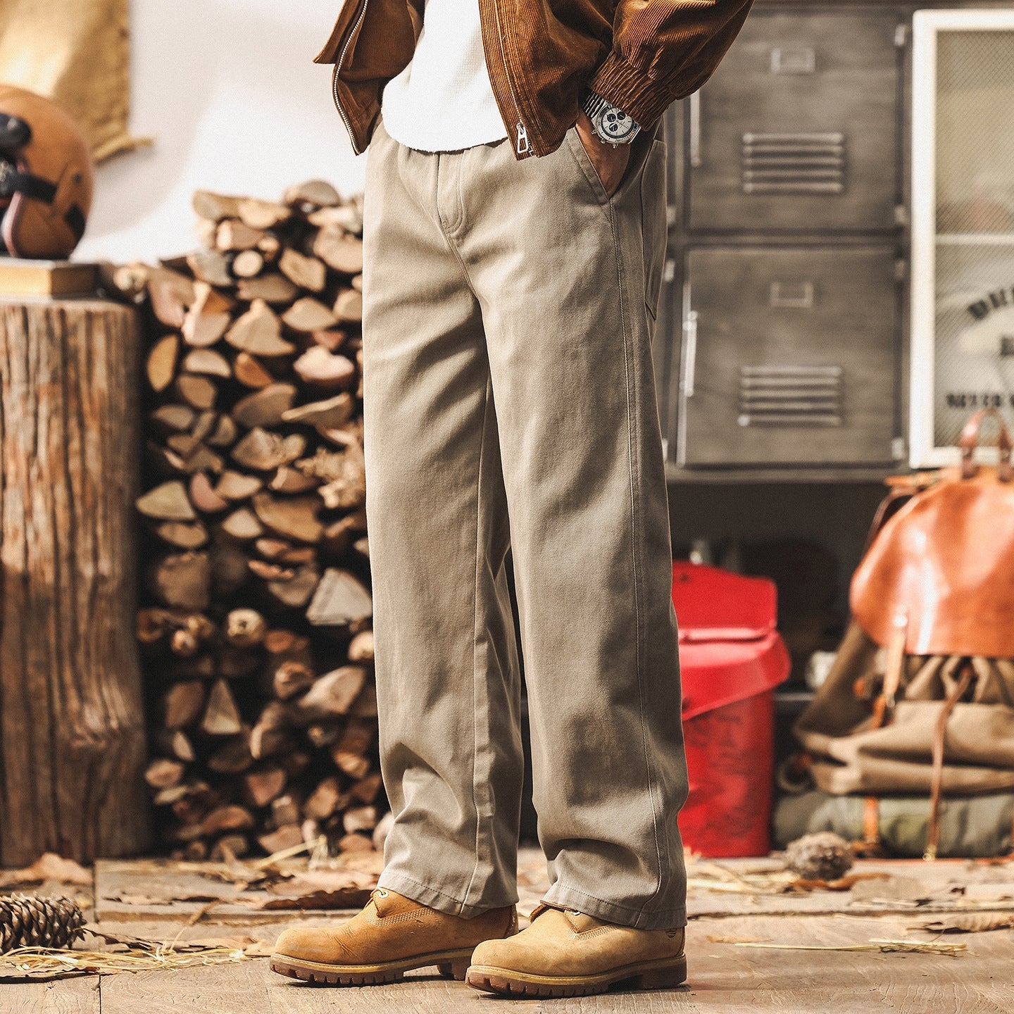 Relaxed Fit Casual Denim