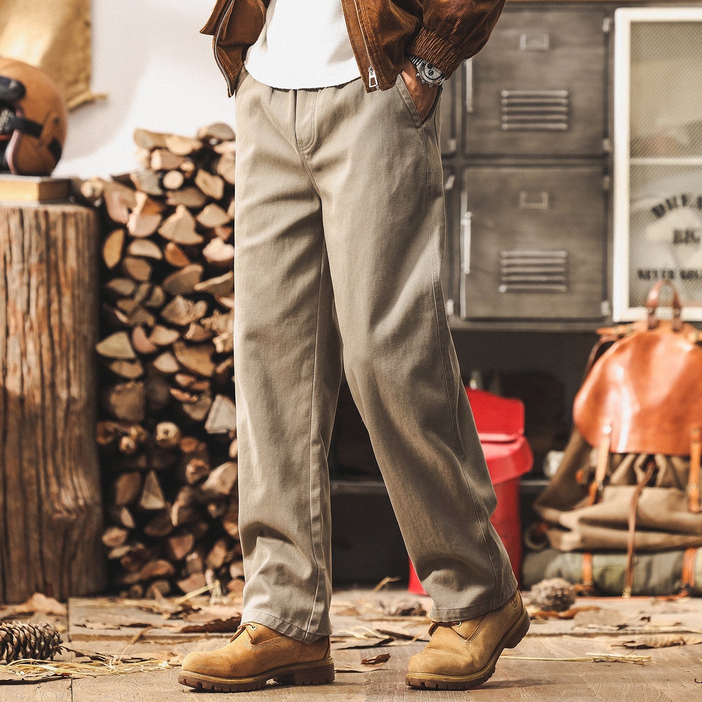 Relaxed Fit Casual Denim