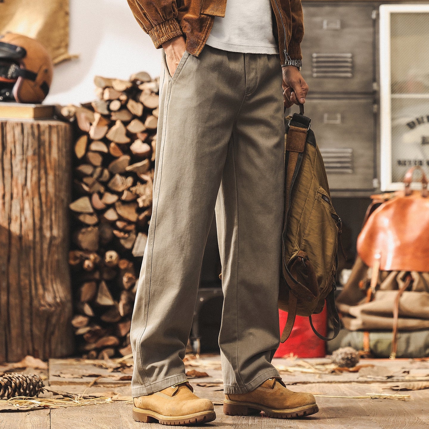 Relaxed Fit Casual Denim