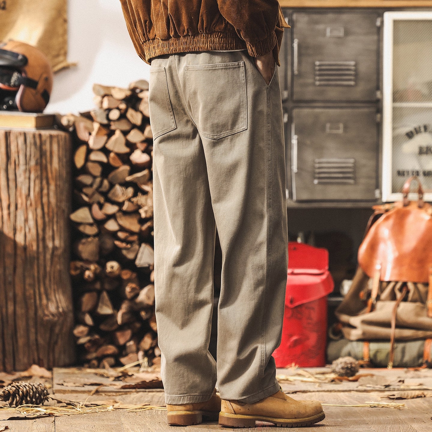 Relaxed Fit Casual Denim
