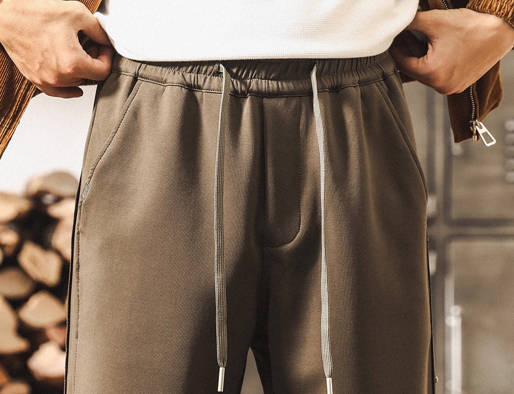 Snap-Side Button SweatPants