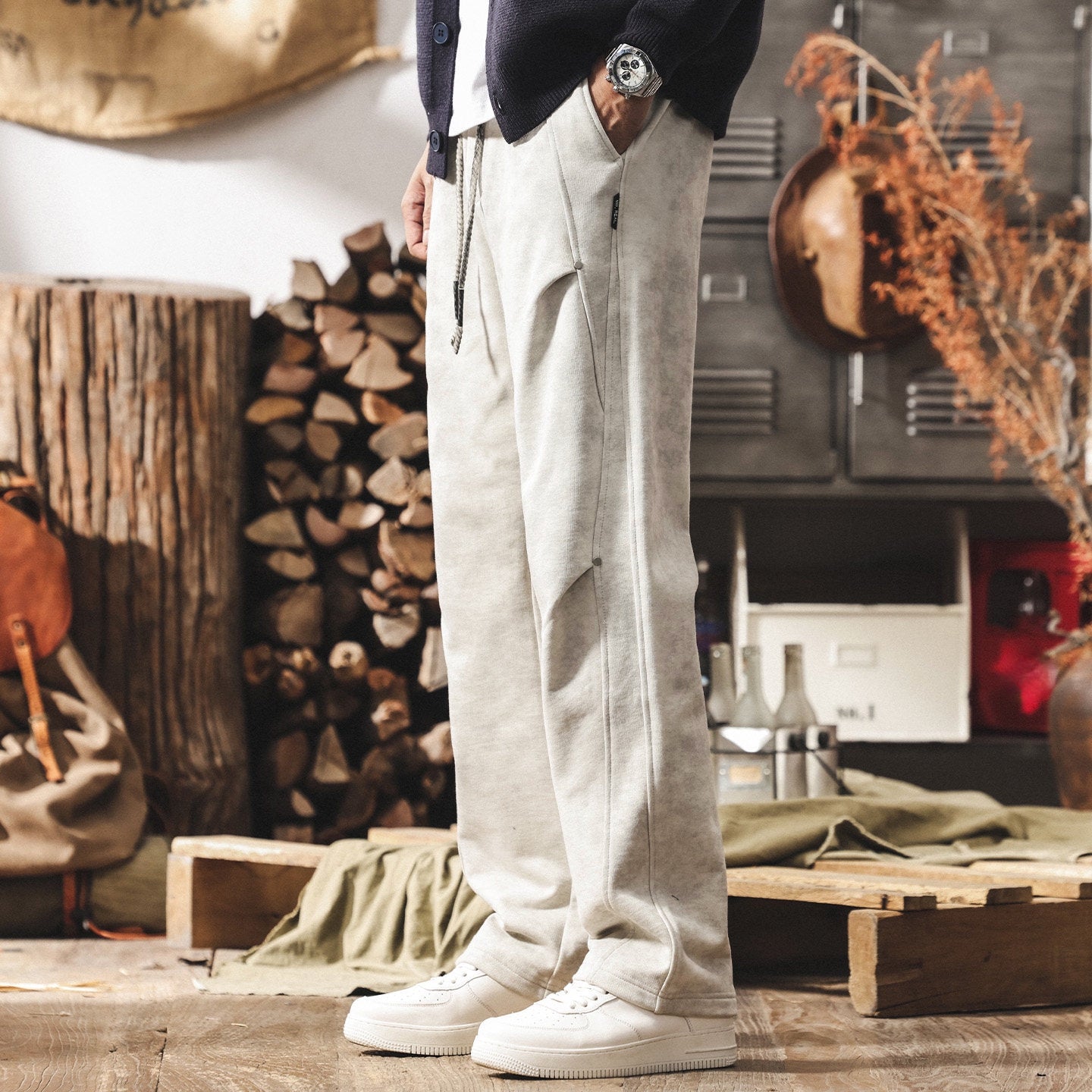 Cement Drift Sweatpant in Desert Stone