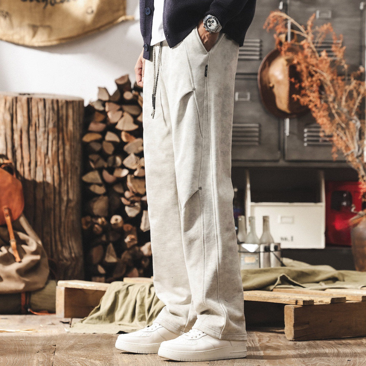 Cement Drift Sweatpant in Desert Stone