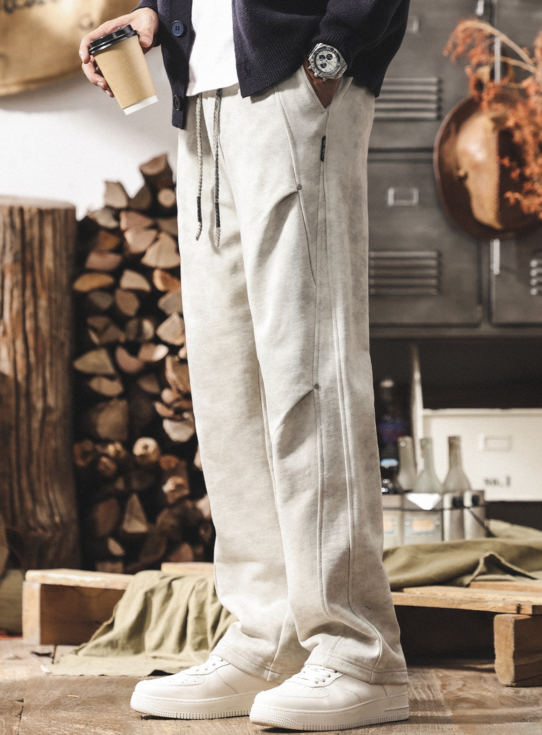 Cement Drift Sweatpant in Desert Stone