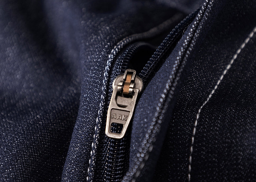 Relaxed Pleated Trousers in Deep Indigo