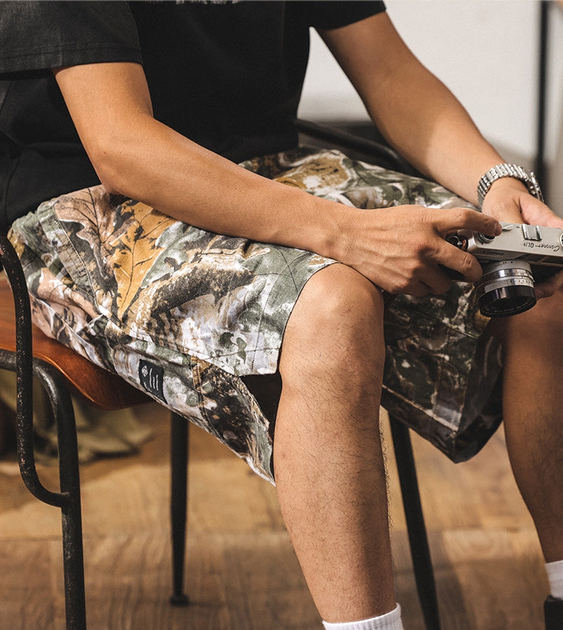 Camo Cargo Shorts