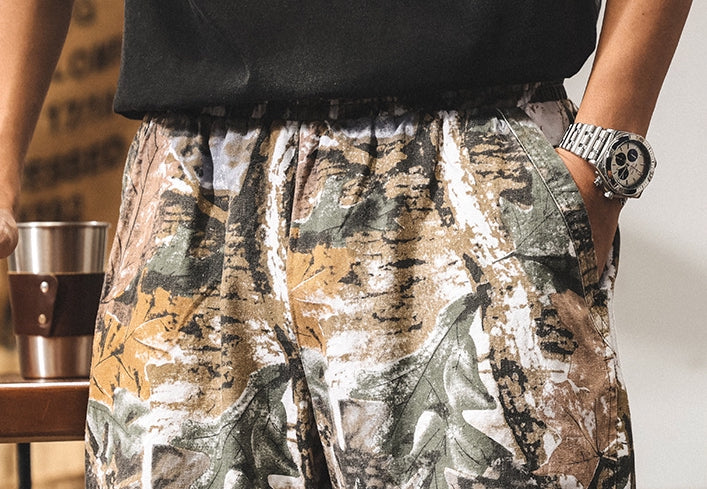 Camo Cargo Shorts