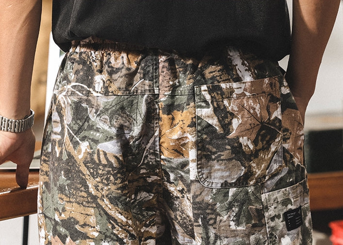 Camo Cargo Shorts