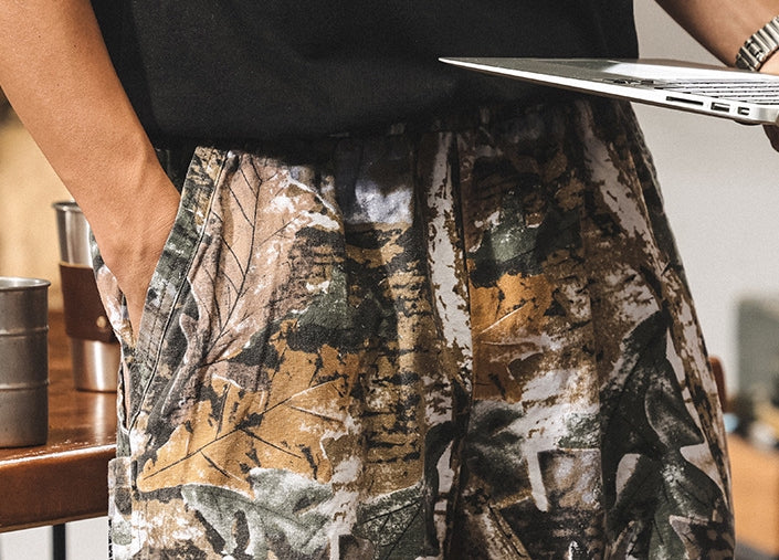 Camo Cargo Shorts