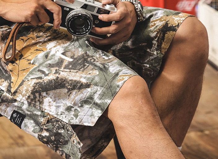 Camo Cargo Shorts