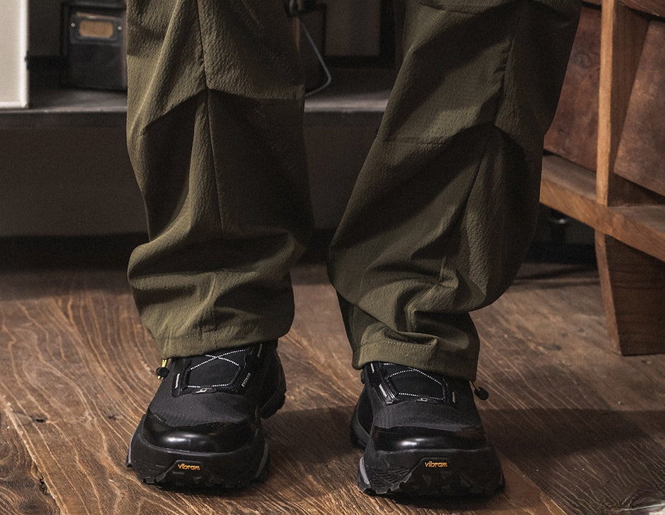 Quick Drying Paratrooper Pants in Military Green