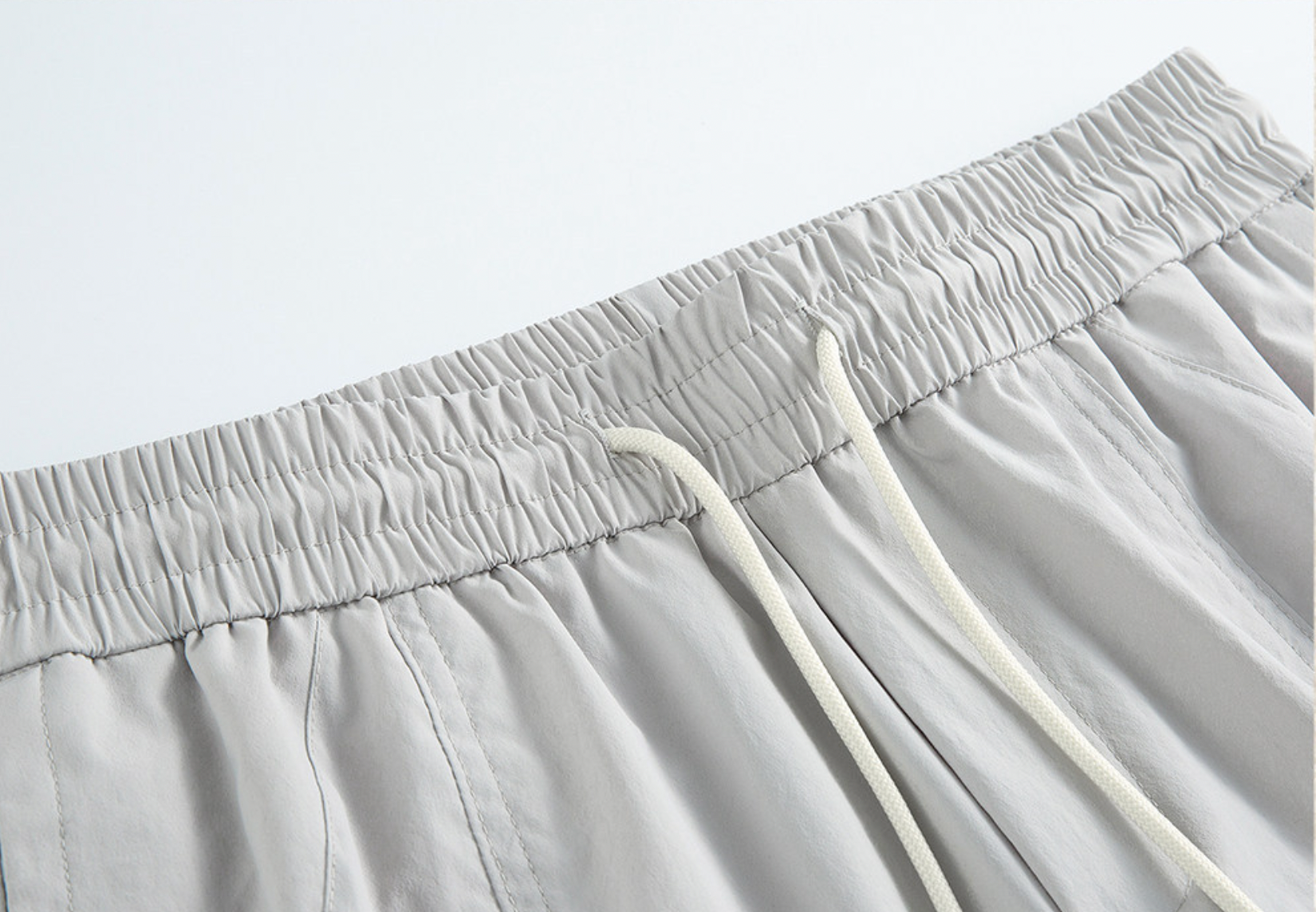 Field Panelled Lightweight Cargo Trousers - LIGHTGRAY
