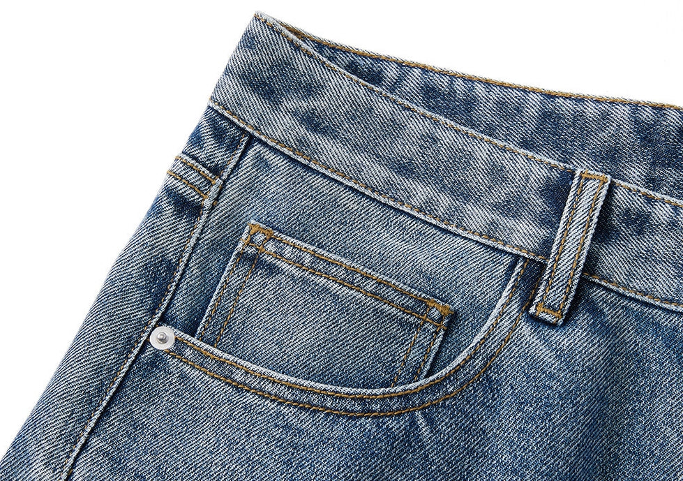 Summer Lightweight Lyocell Wide-Leg Jeans