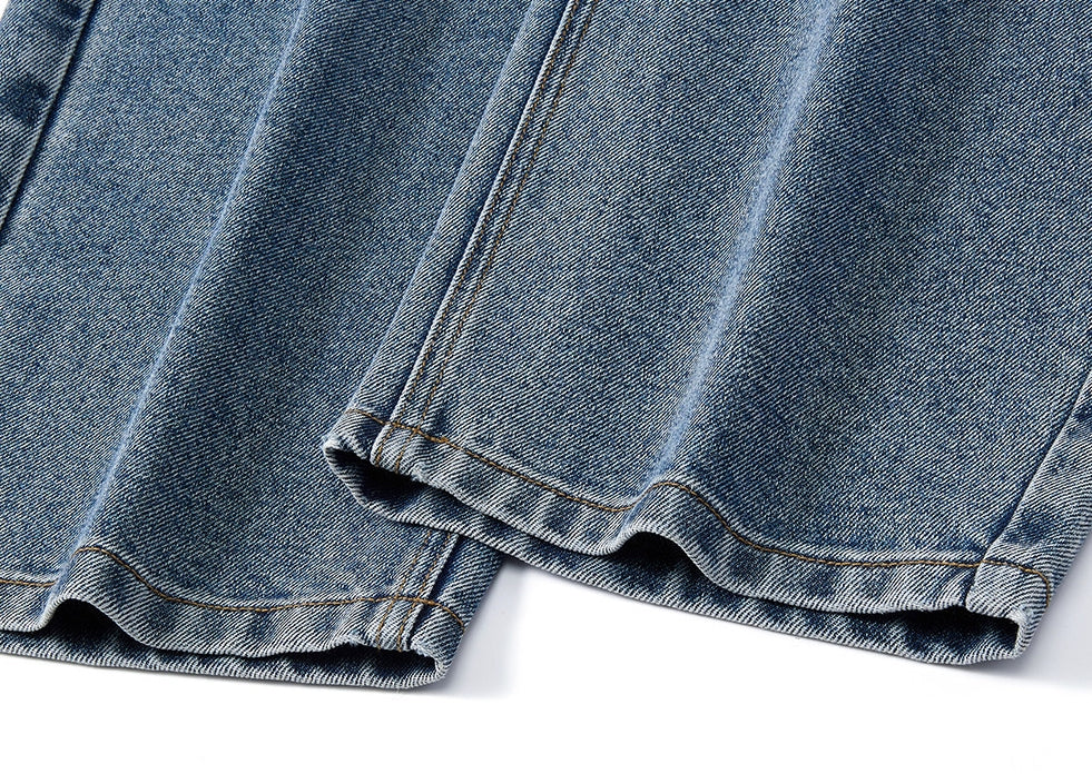 Summer Lightweight Lyocell Wide-Leg Jeans