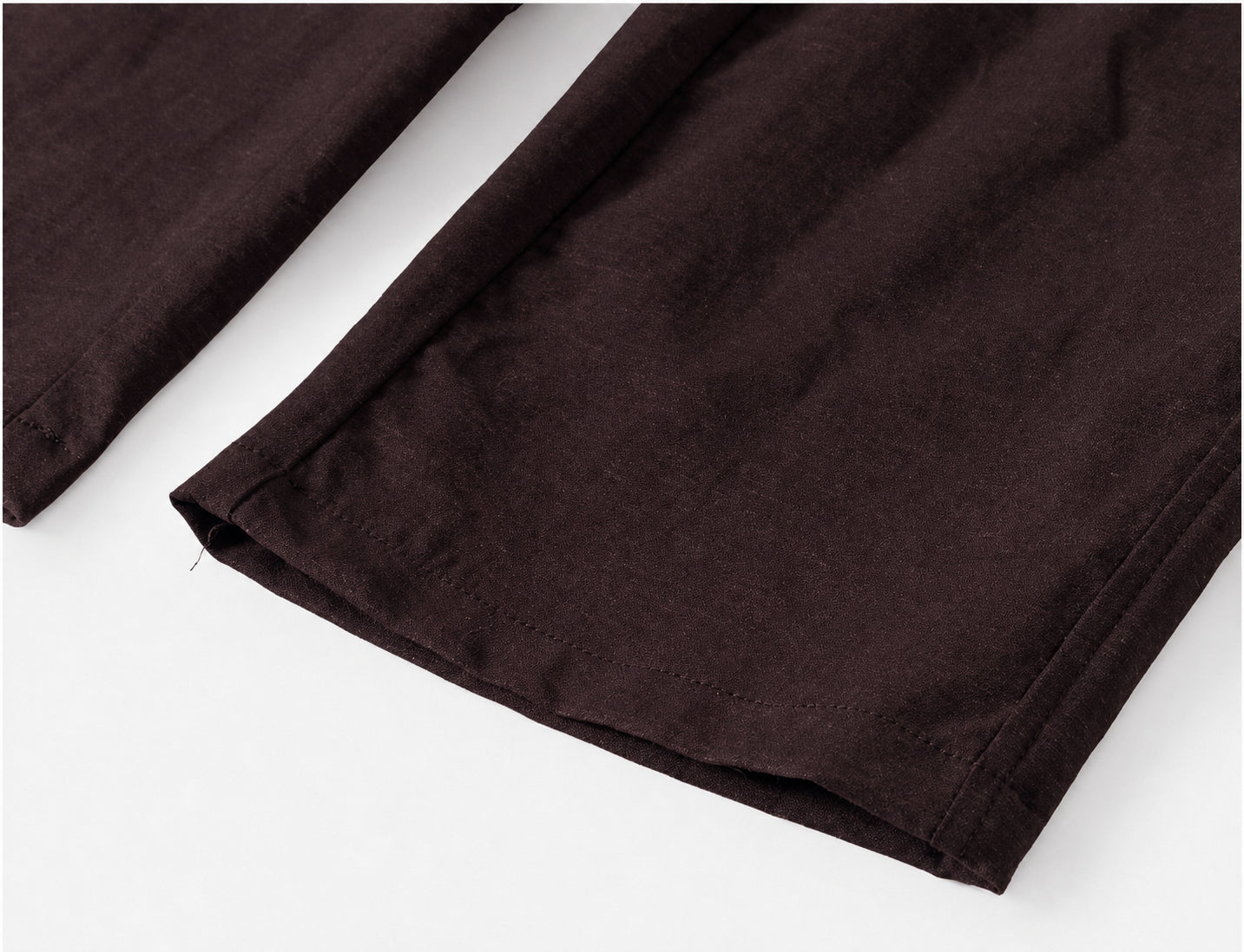 Murray Old Money Retro Linen - Lyocell Pleated Trousers - COFFEEBROWN