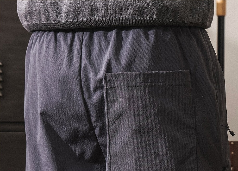 Wear Resistant Wrinkle Free Quick Drying Paratroopers Cargo Pants - GREY