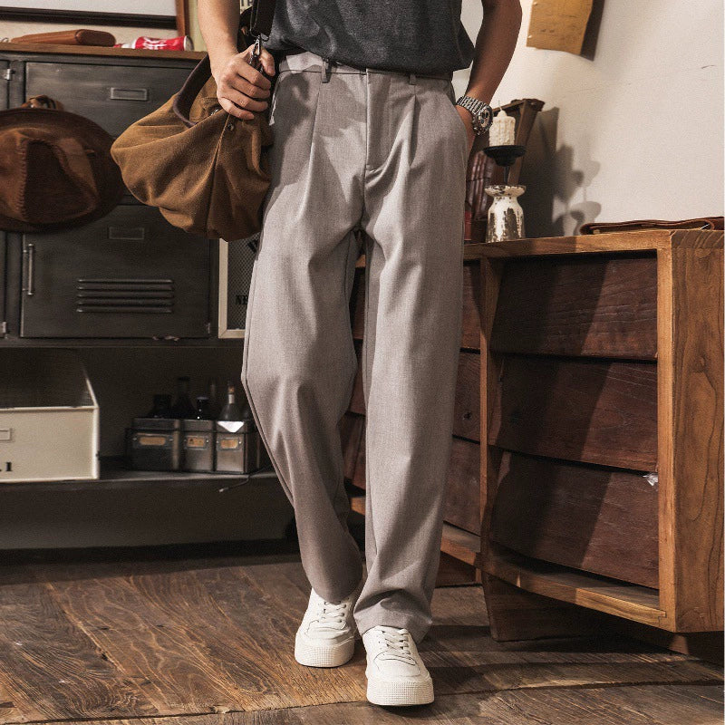 Business Casual Trousers - TAUPEGRAY
