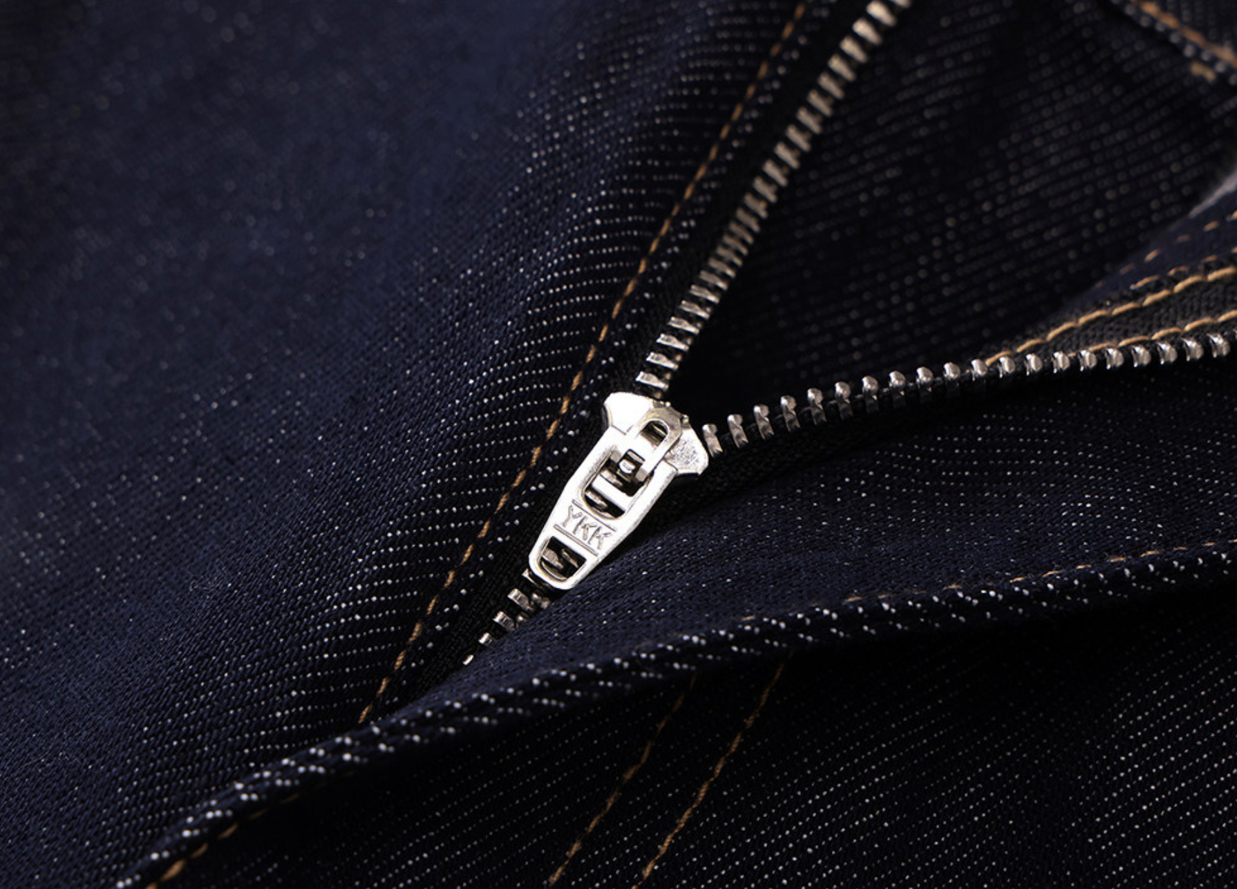 Oversized Baggy Korean Fit Washed Cotton Denim Pants - INDIGO