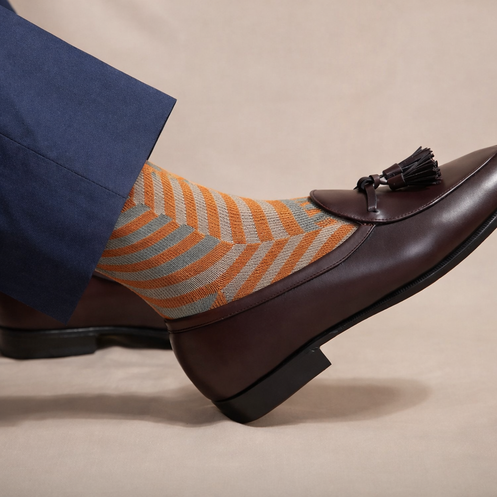 100% Combed Cotton Mid-Calf Winter Socks