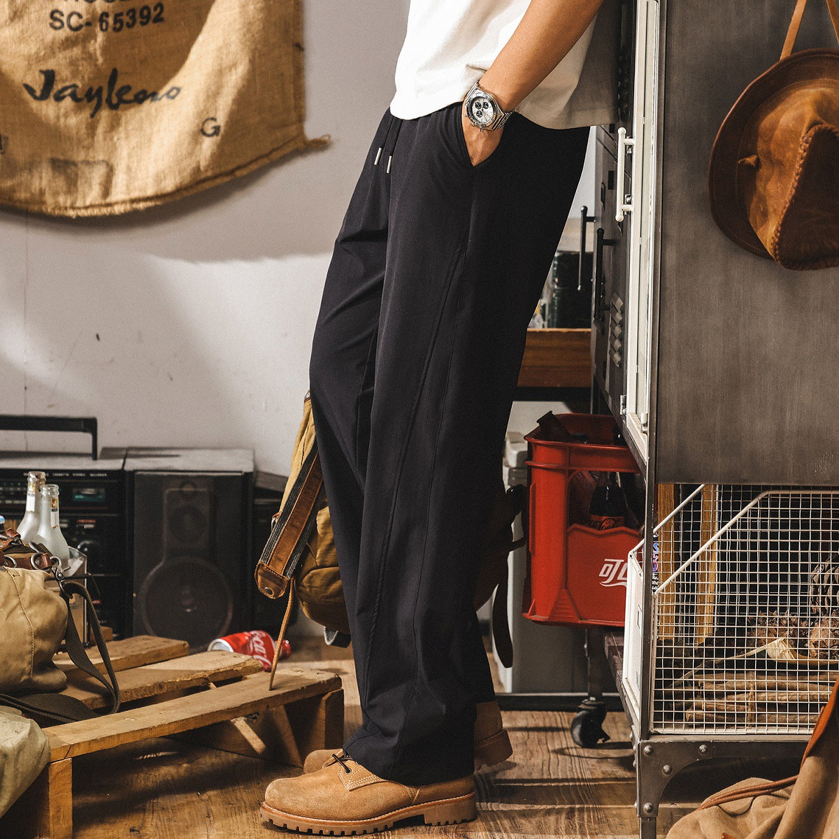 Urban Comfort Drawstring Pants