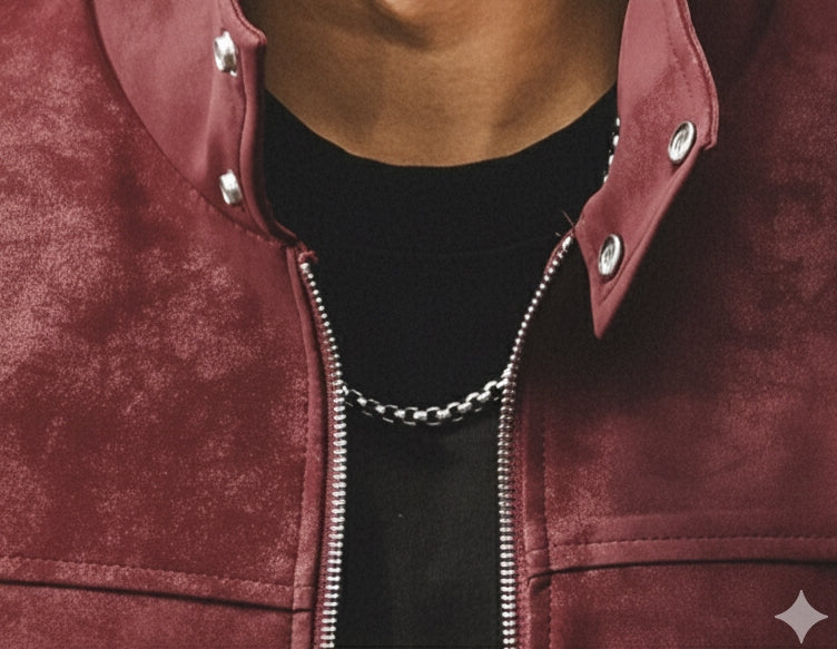 Tie-Dye Distressed Leather Jacket