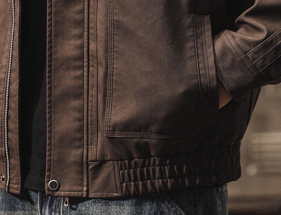 Motorcyclist Leather Jacket