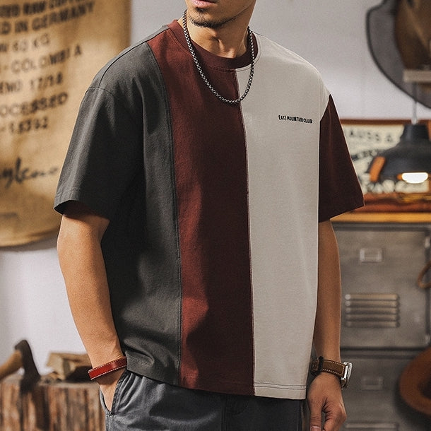 Retro Colorblock Street Tee