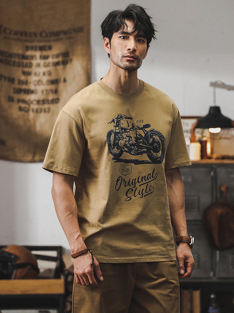Vintage Moto Rider Tee