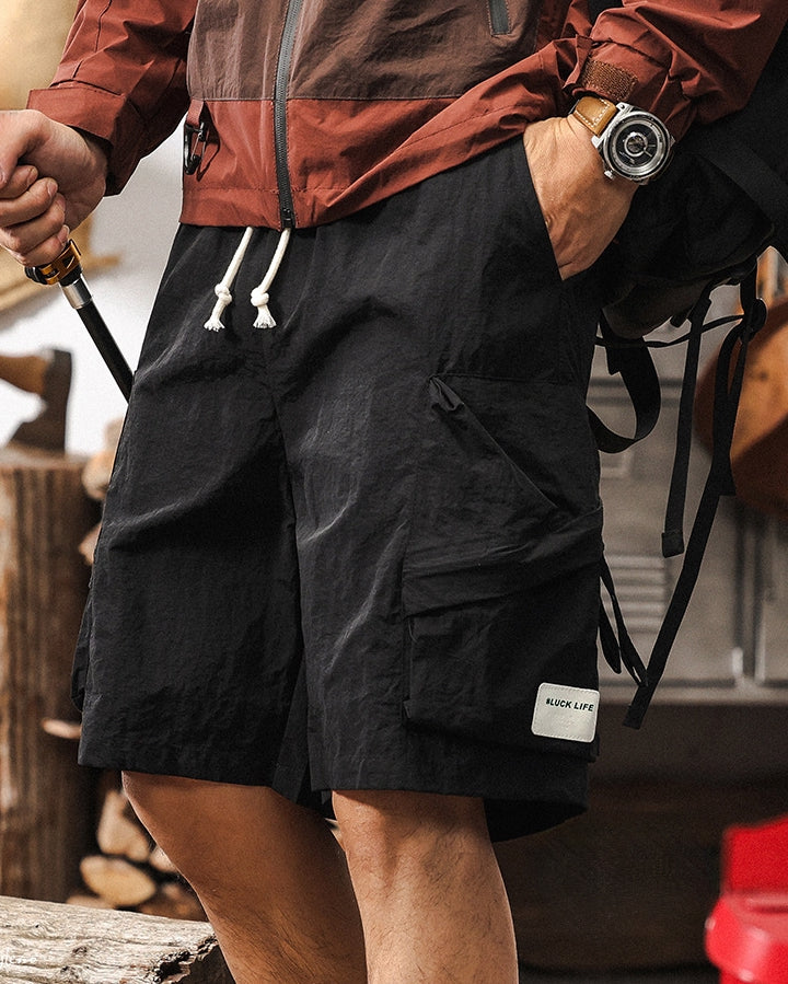 StealthGear Cargo Shorts - Z2025040523_BLACK