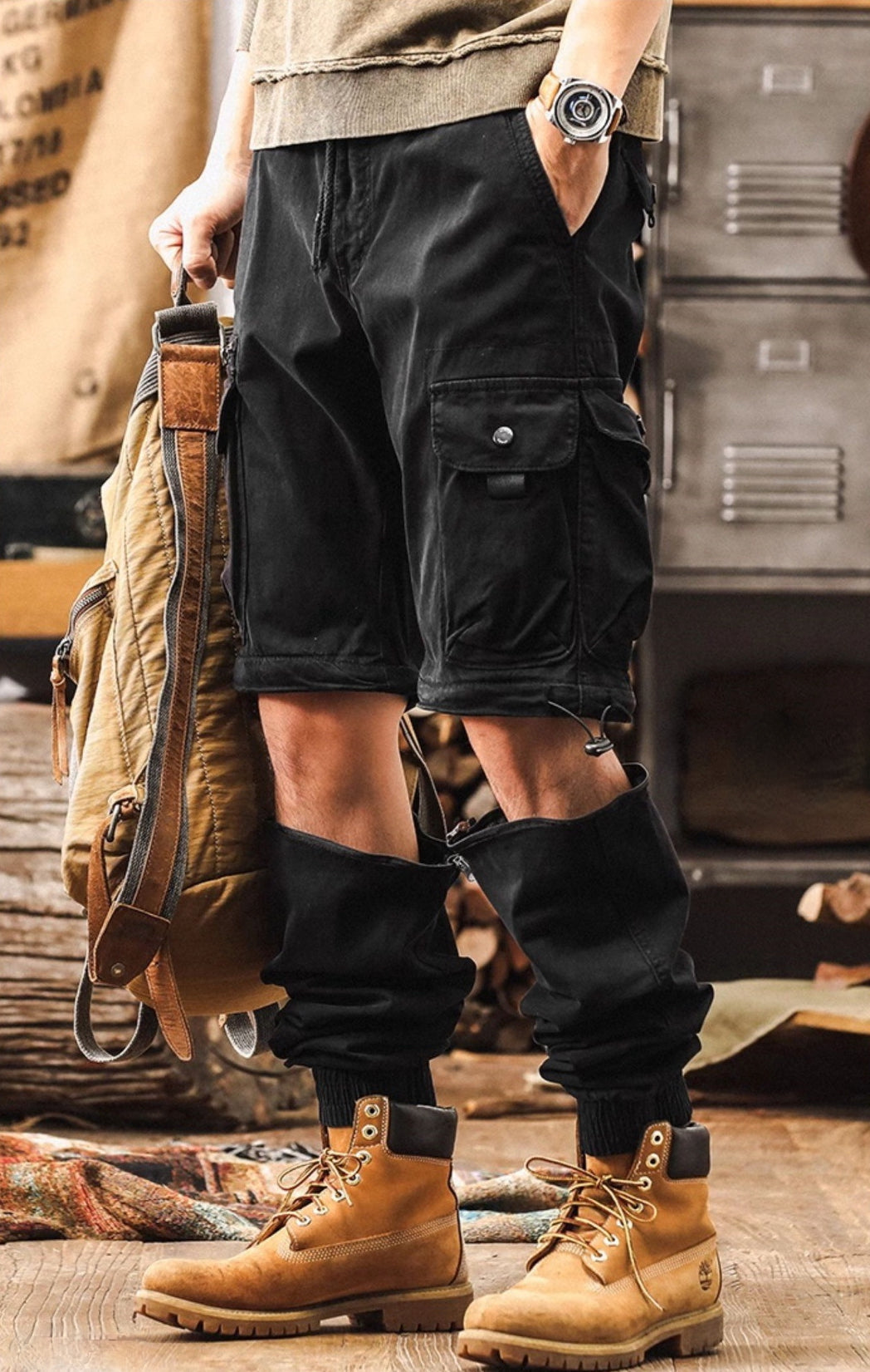 Men's Tactical Convertible Cargo Pants