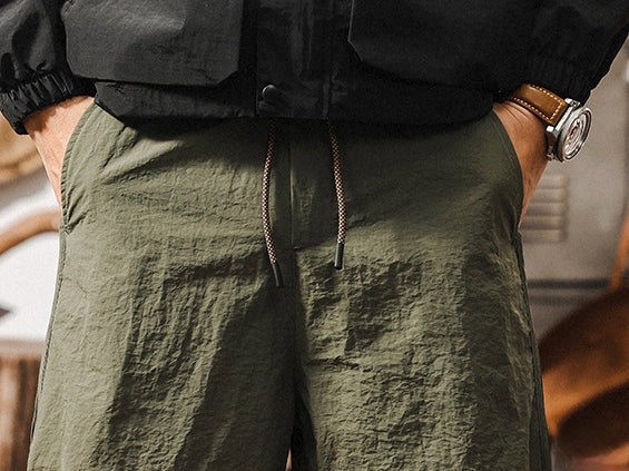 SummitZip Utility Shorts - K202504081214_OLIVE