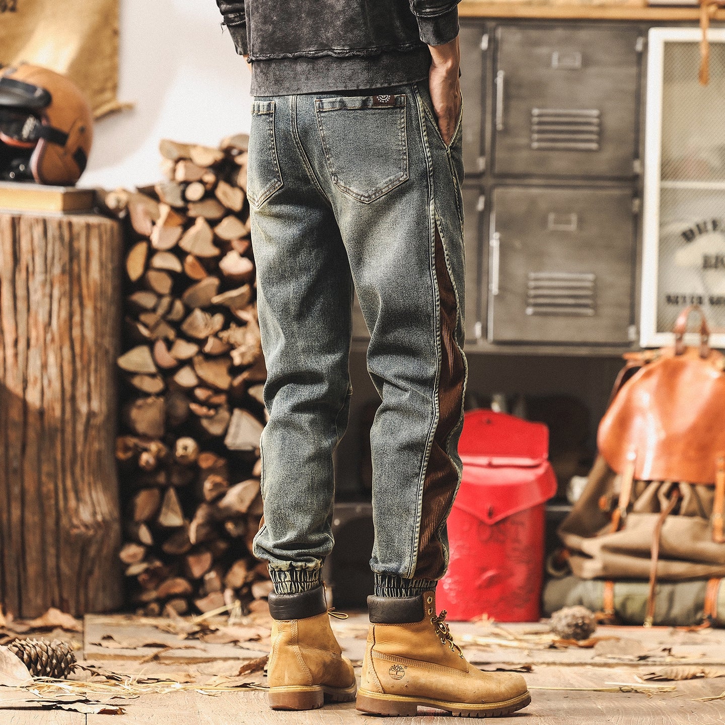 Contour Denim Joggers