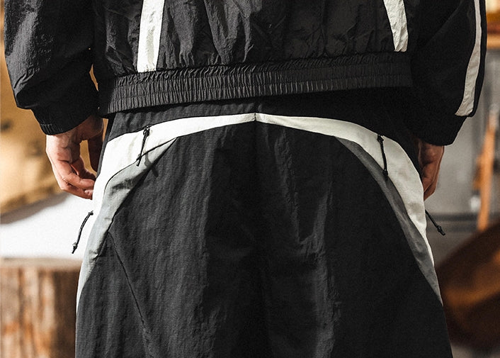 Velocity Track Quick Drying Cargo Shorts - K202504161024_BLACK