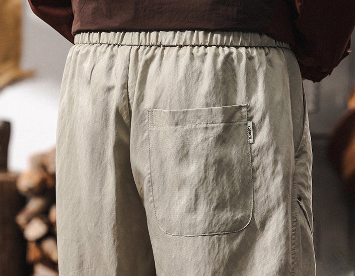 Alpine Drift Utility Shorts – Fog Grey - K202504171558_BEIGE