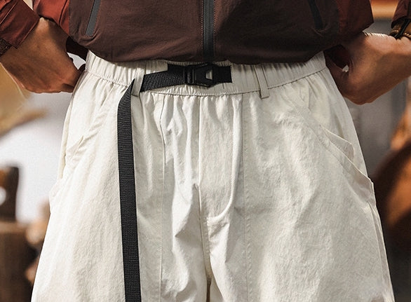 Alpine Drift Shorts- K202503291307_WHITE