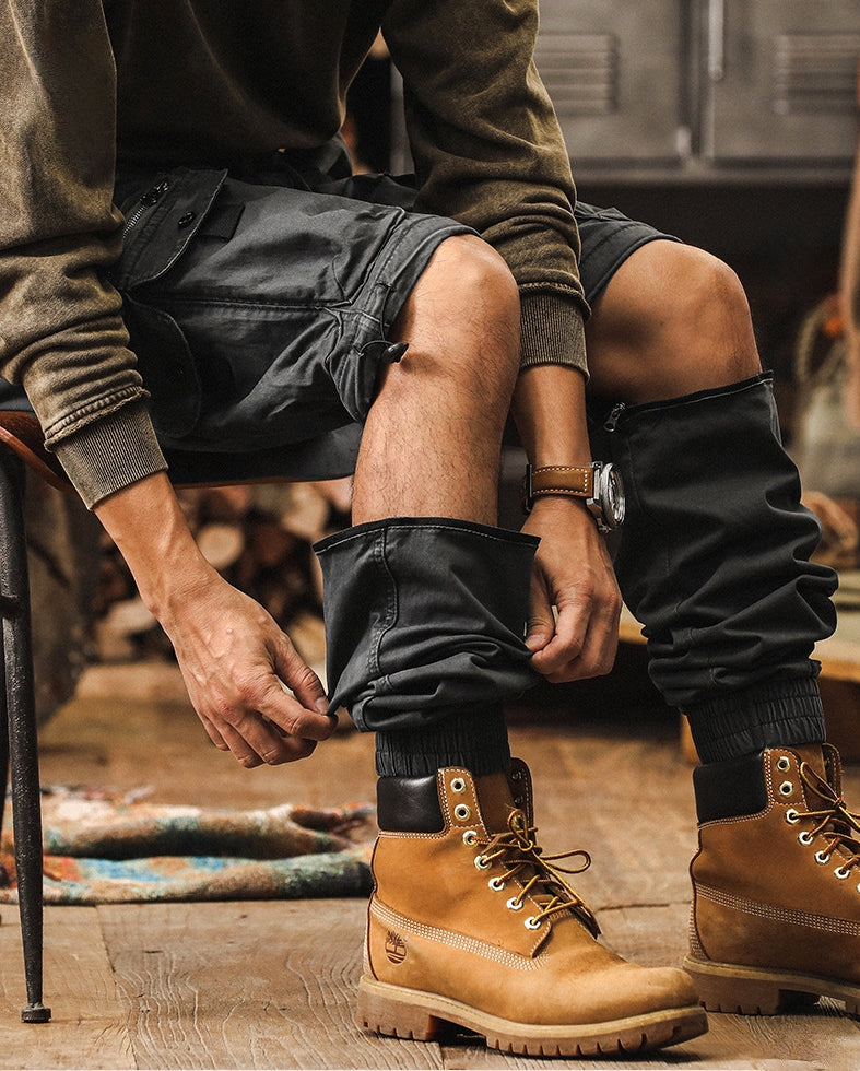 Men's Multi-Pocket Convertible Cargo Pants