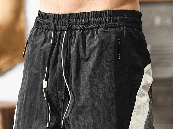 Velocity Track Quick Drying Cargo Shorts - K202504161024_BLACK