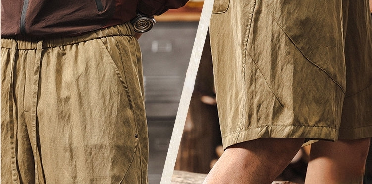Adventure Shorts – Earthtone Edition - K202504031819_KHAKI