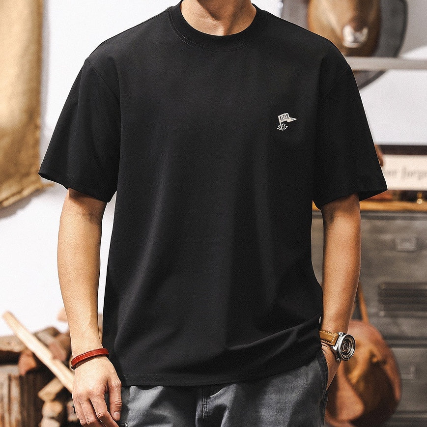 Minimalist Black Oversized Tee