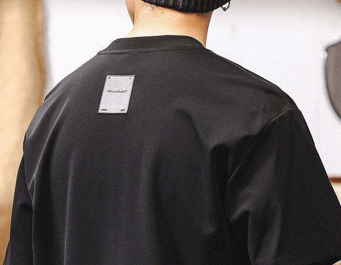 Minimalist Black Oversized Tee
