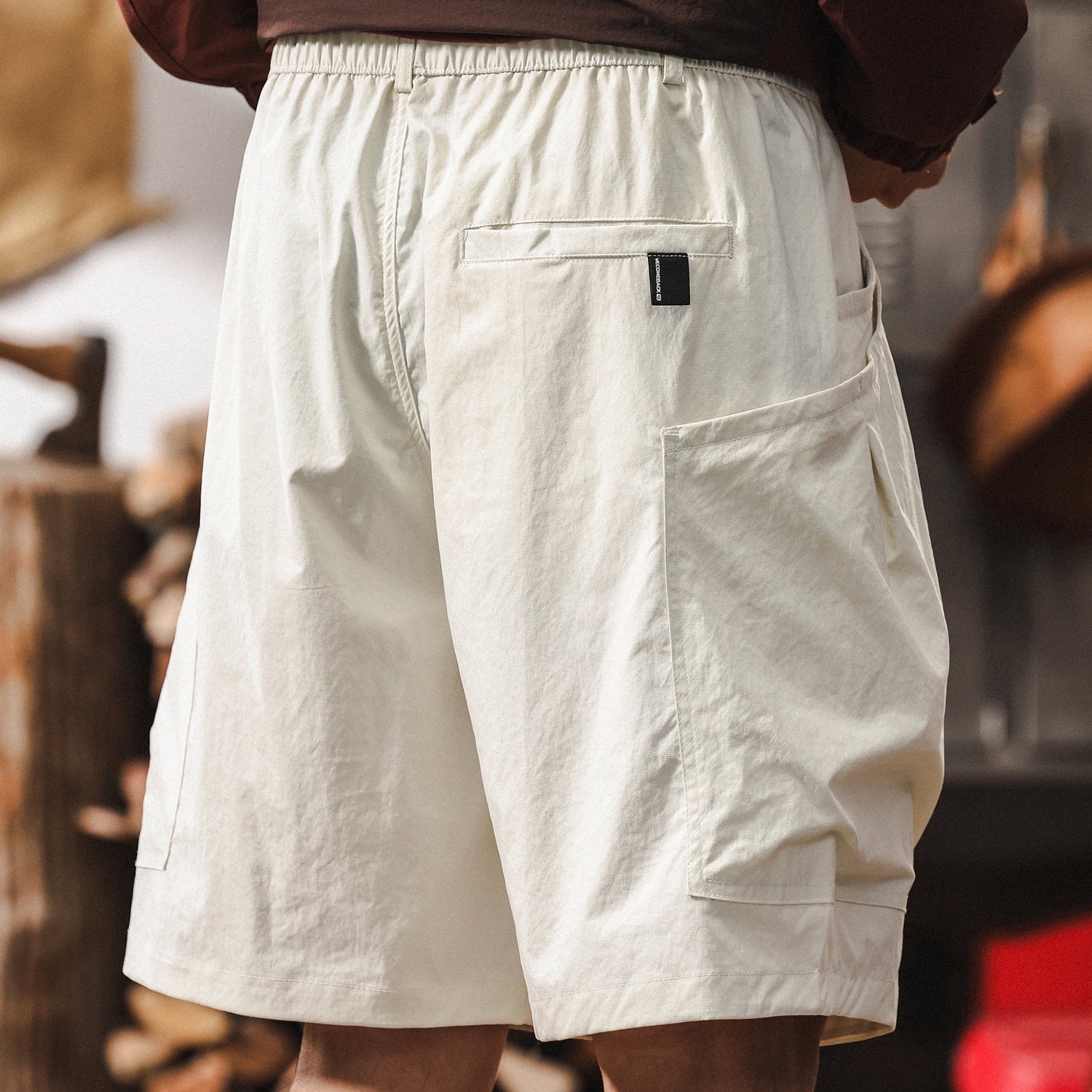 Alpine Drift Shorts- K202503291307_WHITE